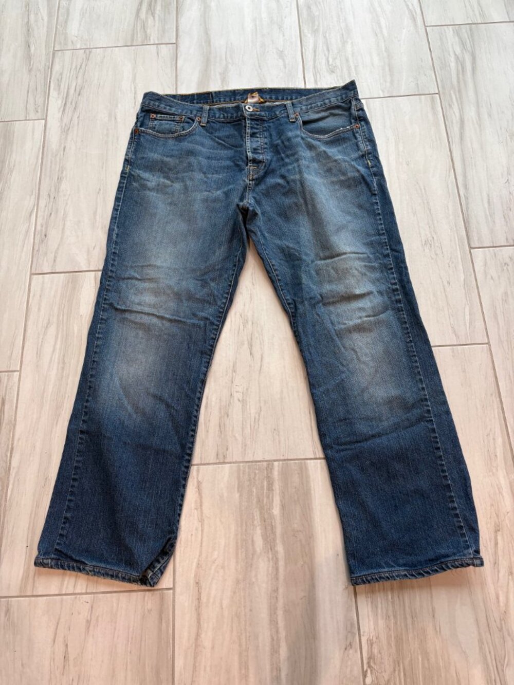 Lucky Brand Jeans Mens Size 38 Button Down